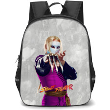 Street Fighter Vega Backpack School Bag StudentPack - Vega Fighting Stance Portrait Poster