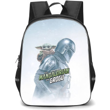 Star Wars The Mandalorian And Grogu Backpack School Bag StudentPack - Star Wars The Mandalorian And Grogu Blizzard Series Poster