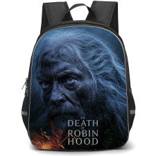 The Death of Robin Hood Backpack School Bag StudentPack - The Death of Robin Hood Weathered Hero Portrait Art Poster