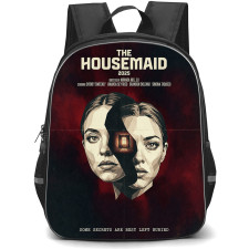 The Housemaid Backpack School Bag StudentPack - The Housemaid Split Face Vintage Poster