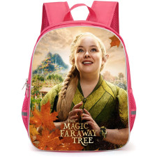 The Magic Faraway Tree Silky Backpack School Bag StudentPack - Silky Fantasy Character Portrait With Maple Leaves Poster