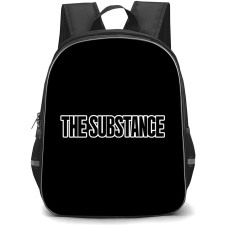 The Substance Backpack School Bag StudentPack - The Substance Black Text Logo Sticker