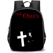 The Omen Backpack School Bag StudentPack - The Omen Minimalist Damien Cross Poster