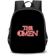 The Omen Backpack School Bag StudentPack - The Omen Red Logo Sticker