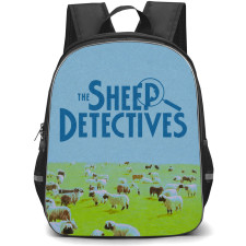 The Sheep Detectives Backpack School Bag StudentPack - The Sheep Detectives Ranch Sheep Series Poster