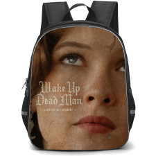 Wake Up Dead Man Simone Vivane Backpack School Bag StudentPack - Simone Vivane Vintage Close Up Portrait Poster