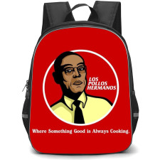 Breaking Bad Backpack StudentPack - Hank Black And White Swear To Christ I will Put You Under The Jail Quote