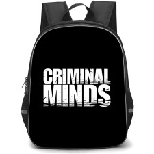 Criminal Minds Backpack School Bag StudentPack - Criminal Minds Distressed Minimalist Logo Sticker