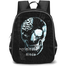 Criminal Minds Backpack School Bag StudentPack - Criminal Minds Forensic Skull Poster