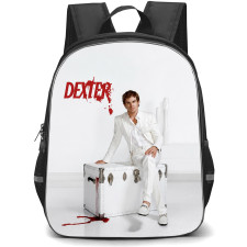 Dexter Backpack School Bag StudentPack - Dexter Sitting In White Box Series Poster