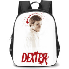Dexter Backpack School Bag StudentPack - Dexter Smiling Side Portrait Poster