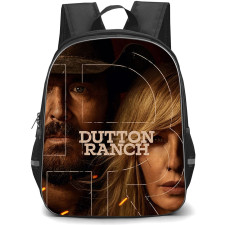 Dutton Ranch Backpack School Bag StudentPack - Dutton Ranch Rip And Beth Fiery Ranch Legacy Poster