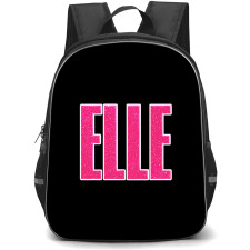 Elle Backpack School Bag StudentPack - Elle Official Logo Sticker