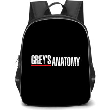 Greys Anatomy Backpack School Bag StudentPack - Greys Anatomy Logo Sticker