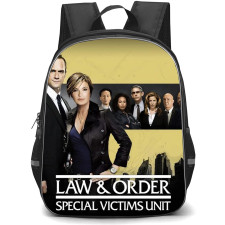 Law And Order Special Victims Unit Backpack School Bag StudentPack - Law And Order Special Victims Unit Season 9 Cast Poster