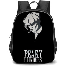 Peaky Blinders Tommy Shelby Backpack School Bag StudentPack - Tommy Shelby Avatar Gray Vector Art