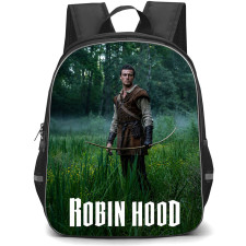 Robin Hood Backpack School Bag StudentPack - Robin Hood Lone Archer Of Sherwood Forest Poster