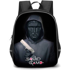 Squid Game 2 Backpack StudentPack - Squid Game 2 Frontman Portrait On Dark Background