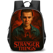 Stranger Things Eleven Backpack School Bag StudentPack - Eleven Retro Portrait Series Poster