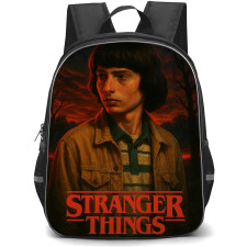 Stranger Things Mike Backpack School Bag StudentPack - Mike Retro Portrait Series Poster