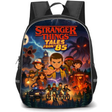 Stranger Things Tales From 85 Backpack School Bag StudentPack - Stranger Things Tales From 85 Characters Retro Series Poster