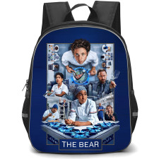The Bear Backpack School Bag StudentPack - The Bear Characters Kitchen Collage Poster