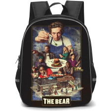 The Bear Backpack School Bag StudentPack - The Bear Characters Retro Cover Art Poster