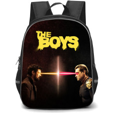 The Boys Backpack School Bag StudentPack - The Boys Billy Butcher Vs Homelander Power Clash Poster