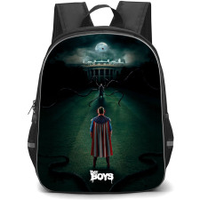 The Boys Homelander Backpack School Bag StudentPack - Homelander Final Showdown Poster