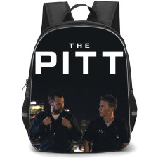 The Pitt Backpack School Bag StudentPack - The Pitt Dr Michael Robby And Dr Abbott Night Shift Scene Poster
