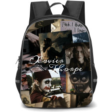 Wednesday Backpack StudentPack - Xavier Thorpe Collage Poster