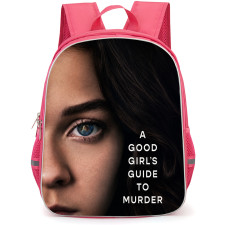A Good Girls Guide to Murder Pip Fitz-Amobi Backpack School Bag StudentPack - Pip Fitz-Amobi Half Face Portrait Poster