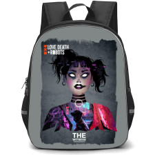 Love Death And Robots Backpack School Bag StudentPack - The Witness Portrait Series Poster