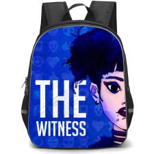 Love Death And Robots Backpack School Bag StudentPack - The Witness Half Face Portrait Poster