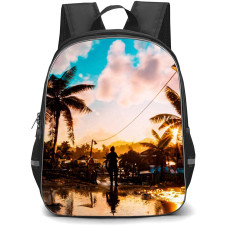 Far Cry Backpack School Bag StudentPack - Far Cry Yara Island Poster