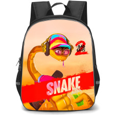 The Bad Guys 2 Backpack School Bag StudentPack - The Bad Guys 2 Snake Profile Poster