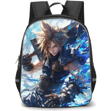 Final Fantasy Cloud Backpack StudentPack - Cloud Sword Fighting Stance