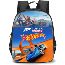 Forza Horizon Backpack School Bag StudentPack - Forza Horizon 3 Hot Wheels Game Cover Art