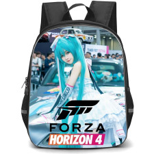 Forza Horizon Backpack School Bag StudentPack - Forza Horizon Hatsune Miku Poster