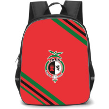 Jaen Futbol Sala Backpack School Bag StudentPack - Large Logo With Stripe