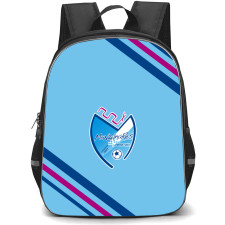 Manzanares Futbol Sala Backpack School Bag StudentPack - Large Logo With Stripe