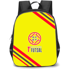Primera Division de Futsal Backpack School Bag StudentPack - Large Logo With Stripe