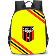 Agrupacion Deportiva Sala 10 Backpack School Bag StudentPack - Large Logo With Stripe