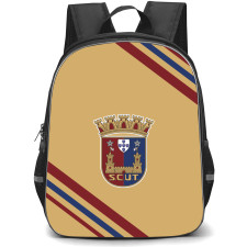 Sport Clube Uniao Torreense Backpack School Bag StudentPack - Large Logo With Stripe