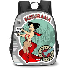 Futurama Amy Backpack School Bag StudentPack - Amy Shoot Pistol Sticker Series Poster