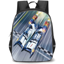 Future GPX Cyber Formula Asurada Backpack School Bag StudentPack - Asurada Super Boost Poster