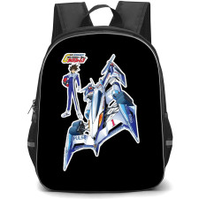 Future GPX Cyber Formula Backpack School Bag StudentPack - Hayato Kazami And Super Asurada Series Sticker