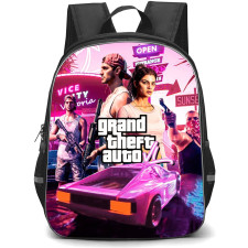 GTA VI Backpack StudentPack - Vice City Victoria