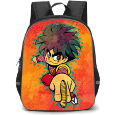 Ganbare Goemon Backpack School Bag StudentPack - Ganbare Goemon Character Cartoon Game Art Poster
