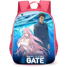 Gate Backpack School Bag StudentPack - Gate Tokushima Hajime And Primera Luna Avion Tides Of Conflict Series Poster